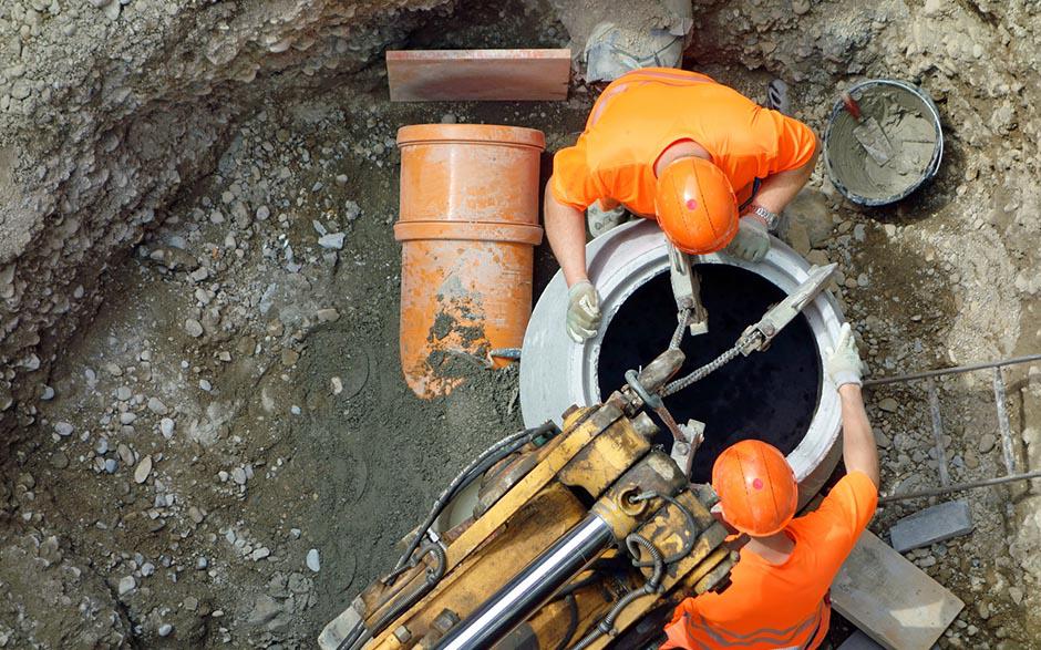 travaux assainissement prix Puteaux